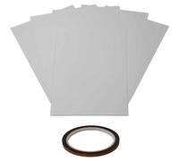 Monster Shop PixMax Heat Resistant Tape (5 Pack) for Sublimation Heat Pressing, 22m x 0.5cm
