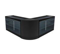 Monstershop Helios LED Shop Counter Set CM60 & 2 x K1500 - Black