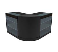 Monstershop Helios LED Shop Counter Set CM60 & 2 x K900 - Black