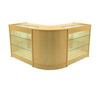 Monstershop Helios LED Shop Counter Set CM60 & 2 x K900 - Maple in Beige Monstershop Beige