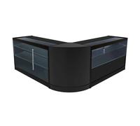Monstershop Hera LED Shop Counter Set K1500, C1500 & CM60 - Black