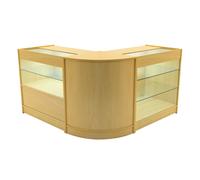 Monstershop Hera LED Shop Counter Set K900, C900 & CM60 - Maple in Beige Monstershop Beige