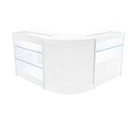 Monstershop Hera Led Shop Counter Set K900, C900 & Cm60 - White White