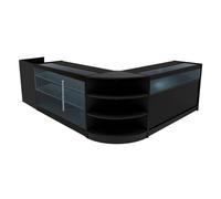 Monstershop Hyperion LED Shop Counter Set K1500, B1500, TB60 & LM60 - Black Monstershop Black