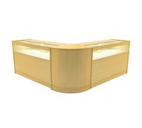 Monstershop Iris LED Shop Counter Set CM60 & 2 x B1500 - Maple