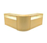 Monstershop Iris LED Shop Counter Set CM60 & 2 x B1500 - Maple in Beige Monstershop Beige
