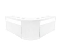 Monstershop Iris LED Shop Counter Set CM60 & 2 x B1500 - White