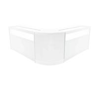 Monstershop Iris Led Shop Counter Set Cm60 & 2 X B1500 - White White