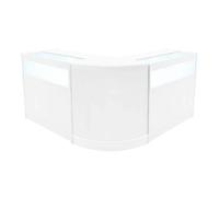 Monstershop Iris LED Shop Counter Set CM60 & 2 x B900 - White Monstershop White