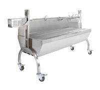 Monstershop Kukoo 90Kg Hog Roast Machine In Silver Silver One Size