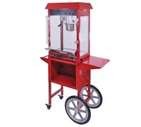 KuKoo Commercial 8oz Popcorn Maker Machine & Cart