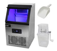 Monstershop Kukoo Commercial Ice Machine In Silver Silver