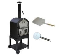 MonsterShop Kukoo Outdoor Pizza Oven & Pizza Peel