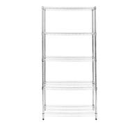 Wire Shelving Rack 5 Tier Metal Storage Unit Heavy Duty Free