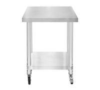 Monstershop Kukoo Work Table - 60Cm X 45Cm X 86Cm In Silver Silver