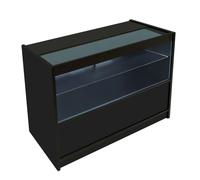 Monstershop LED Retail Shop Counter C1200 - Black