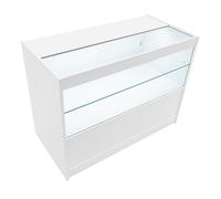 Monstershop LED Retail Shop Counter C1200 - White