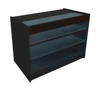 Monstershop LED Retail Shop Counter K1200 - Black