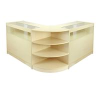 Shop Counters Maple Retail Display Storage Cabinets Jewellery Showcase Libra