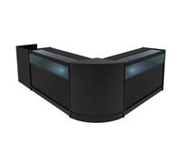 Monstershop Luna Led Shop Counter Set Cm60, Tb60 & 2 X B1200 - Black Black