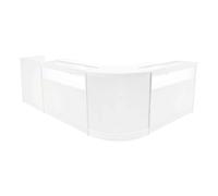 Monstershop Luna Led Shop Counter Set Cm60, Tb60 & 2 X B1200 - White White