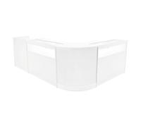 Monstershop Luna Led Shop Counter Set Cm60, Tb60 & 2 X B1200 - White White One Size
