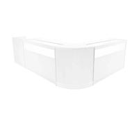 Monstershop Luna Led Shop Counter Set Cm60, Tb60 & 2 X B1500 - White White