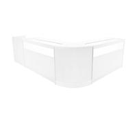 Monstershop Luna Led Shop Counter Set Cm60, Tb60 & 2 X B1500 - White White One Size