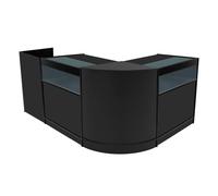 Monstershop Luna Led Shop Counter Set Cm60, Tb60 & 2 X B900 - Black Black
