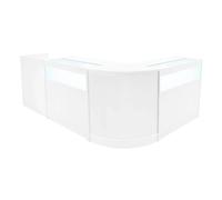 Monstershop Luna Led Shop Counter Set Cm60, Tb60 & 2 X B900 - White White