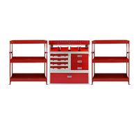 Monster Racking Flame Metal Van Shelving Bundle