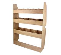 Monster Racking Ford Transit Van Racking & Shelving Storage Unit, 102cm x 136cm x 30cm, Plywood