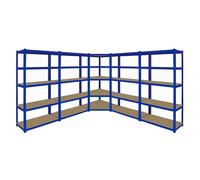 Monster Racking T-Rax Corner Shelving Unit - Blue, none