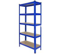 Monster Racking T-rax Heavy Duty Shelving Units, Blue, 75Cm W, 30Cm D, Blue