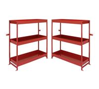 MonsterShop Monster Racking Volcano Metal Van Shelving Unit Duo