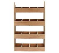 Van Racking Unit Tool Storage Ply Toolbox Shelves Shelving Rack Organiser Removable Dividers Driver & Passenger Side 4 Shelves 16 Compartments 12mm Thick Plywood 116 x 67.5 x 28.5cm FREE Fixings