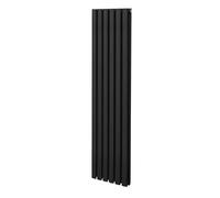 MonsterShop Oval Radiator - 1600 X 360mm - Black