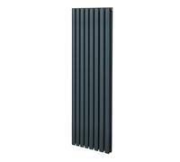 Monstershop Oval Column Radiator - 1600mm x 480mm - Anthracite Grey