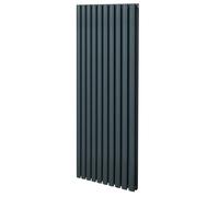 Monstershop Oval Column Radiator - 1600mm x 600mm - Anthracite Grey