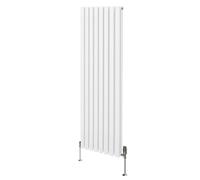 Monstershop Oval Column Radiator & Valves - 1600mm x 480mm - White