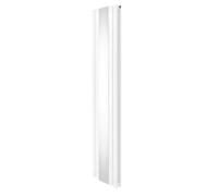 Monstershop Oval Mirror Radiator - 1800mm x 380mm - White