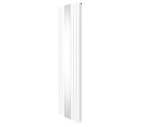 Monstershop Oval Mirror Radiator - 1800mm x 500mm - White