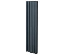MonsterShop Oval Radiator - 1600 X 360mm - Anthracite