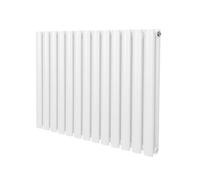 MonsterShop Oval Radiator - 600 X 780mm - White