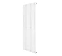 Monstershop Oval Single Column Radiator - 1600 x 600mm - White Monstershop White