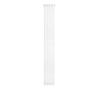 Monstershop Oval Single Column Radiator - 1800 x 240mm - White