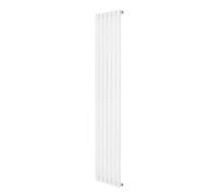 Monstershop Oval Single Column Radiator - 1800 x 360mm - White