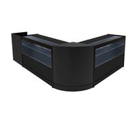 Monstershop Phoenix Led Shop Counter Set Cm60, Tb60 & 2 X C1200 - Black Black