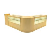 Monstershop Phoenix LED Shop Counter Set CM60, TB60 & 2 x C1500 - Maple in Beige Monstershop Beige