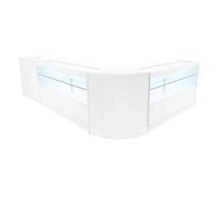 Monstershop Phoenix LED Shop Counter Set CM60, TB60 & 2 x C1500 - White